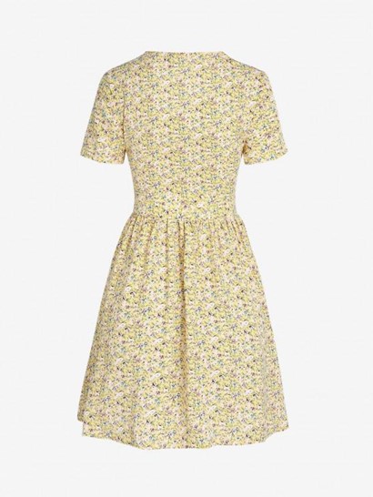 Ditsy Floral Plunge A Line Dress - Image 2