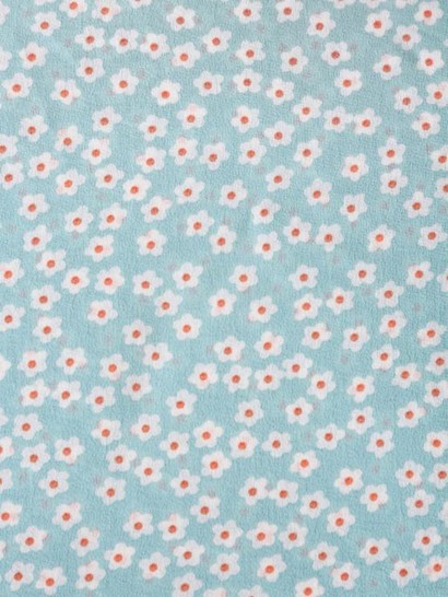 Ditsy Floral Ruched Puff Sleeve Tie Dress - Image 4