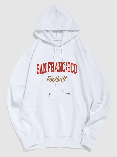 San Franciso Football Vintage Graphic Essentials Hoodie